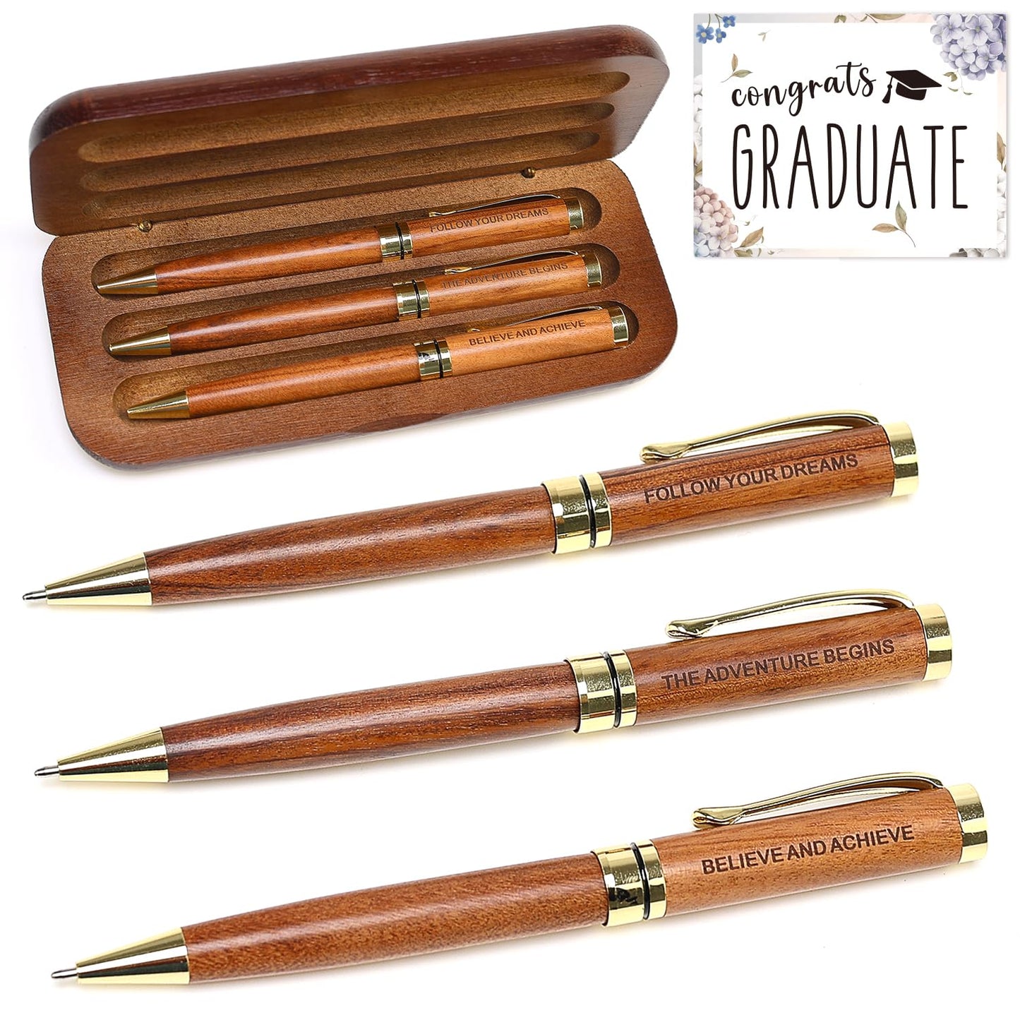 Middle High School College Graduation Gift for Her Him Cool Graduate Pens