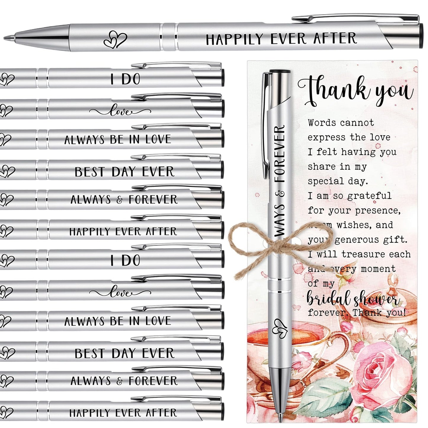 Chiisong 30 Sets Bridal Shower Favors for Guests, Tea Party