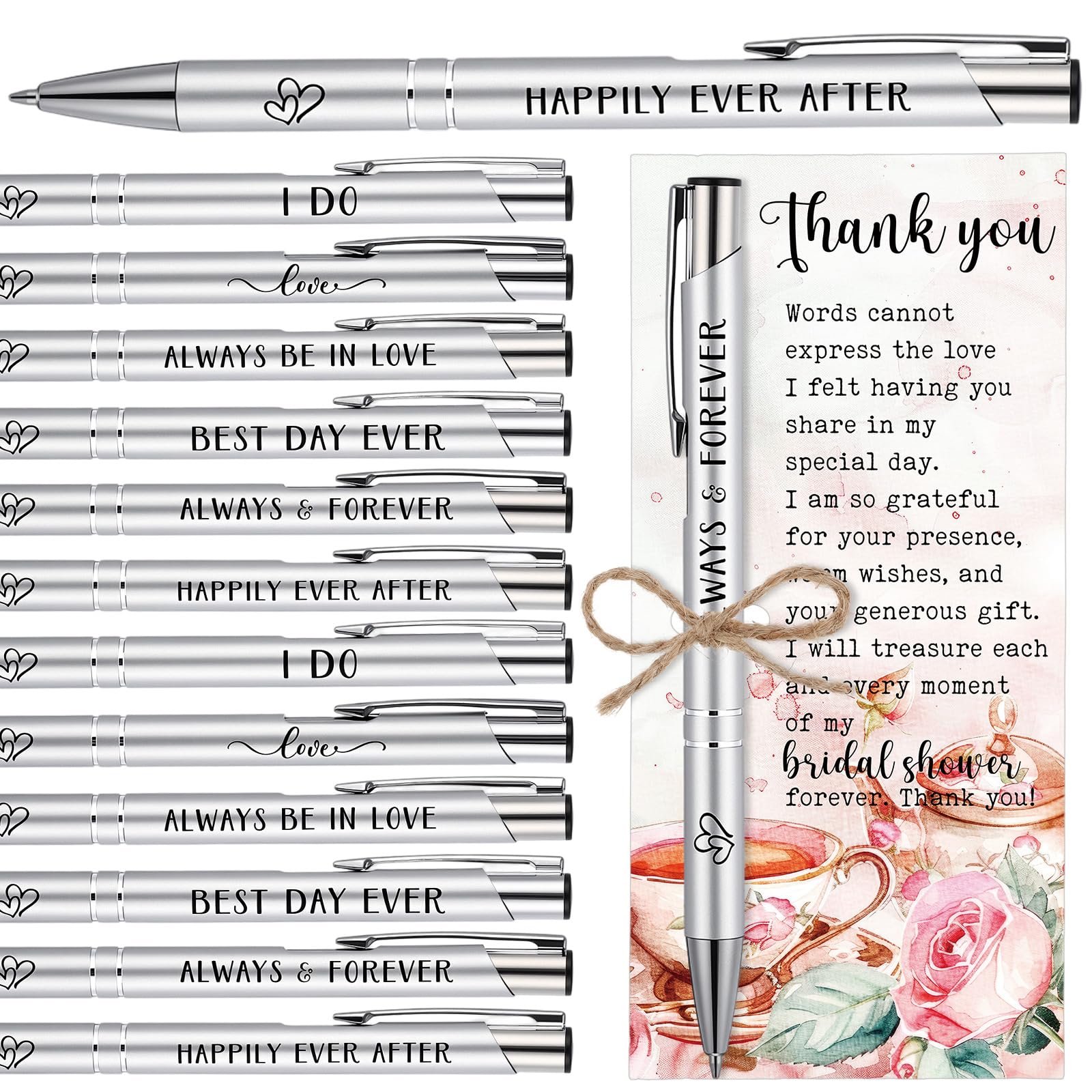 Chiisong 30 Sets Bridal Shower Favors for Guests, Tea Party