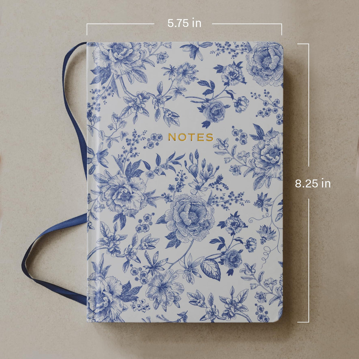 Sweet Water Decor Notes Journal, Cute Lined Composition Notebook for Women, 100 Ruled Pages for