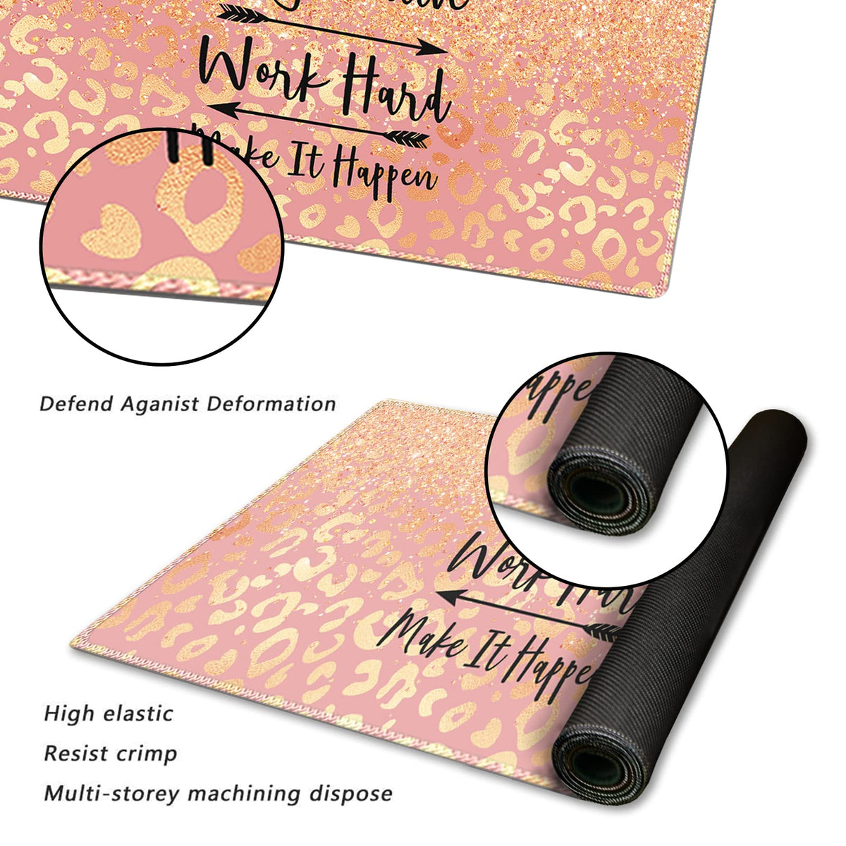 ArtSo Large Gaming Mouse Pad Extended Desk Pad XL Keyboard Mat Long Mousepad Decor Writing Pad