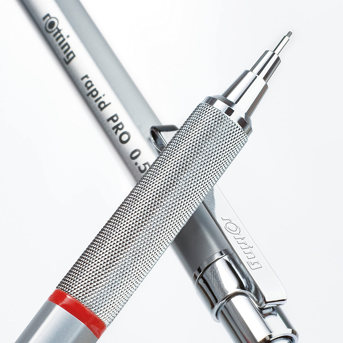 rOtring Rapid Pro Mechanical Pencil, 0.5 mm, Silver