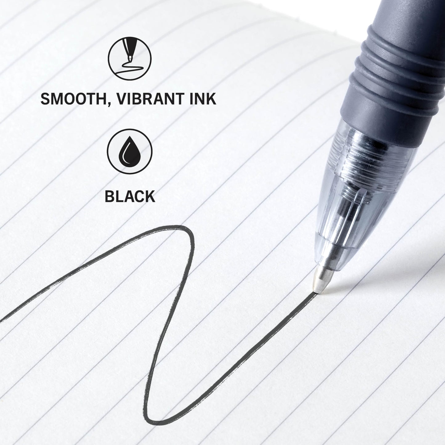 Zebra Pen Z-Grip Retractable Ballpoint Pen, Black Ink, 1.0mm, 48 Bulk-Pack