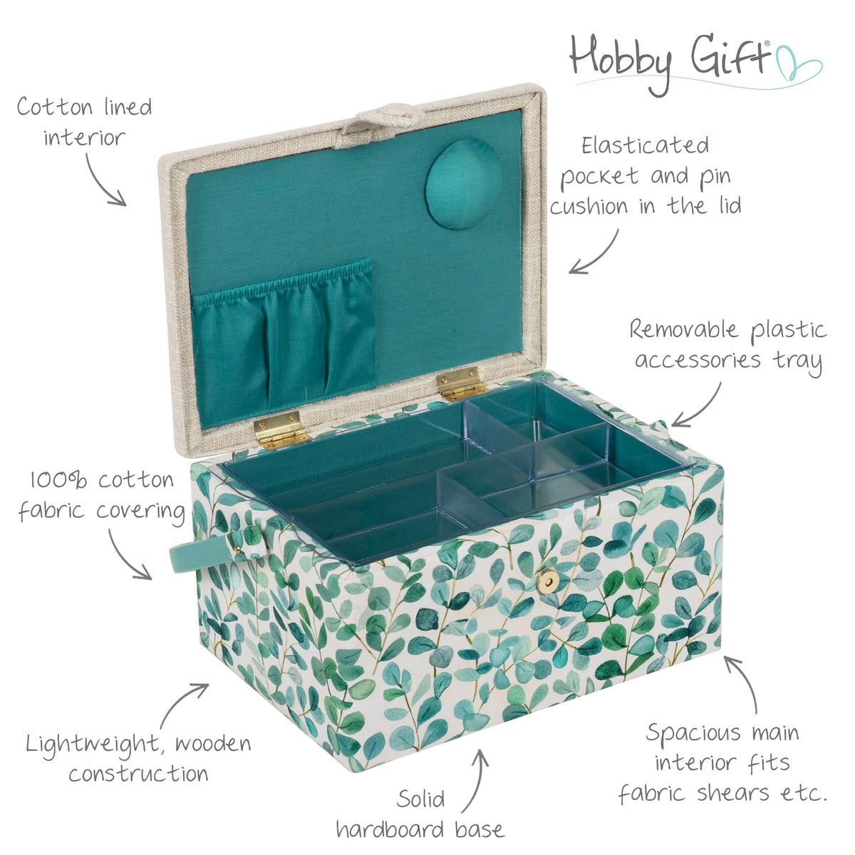 Hobby Gift Medium Sewing Box Organiser
