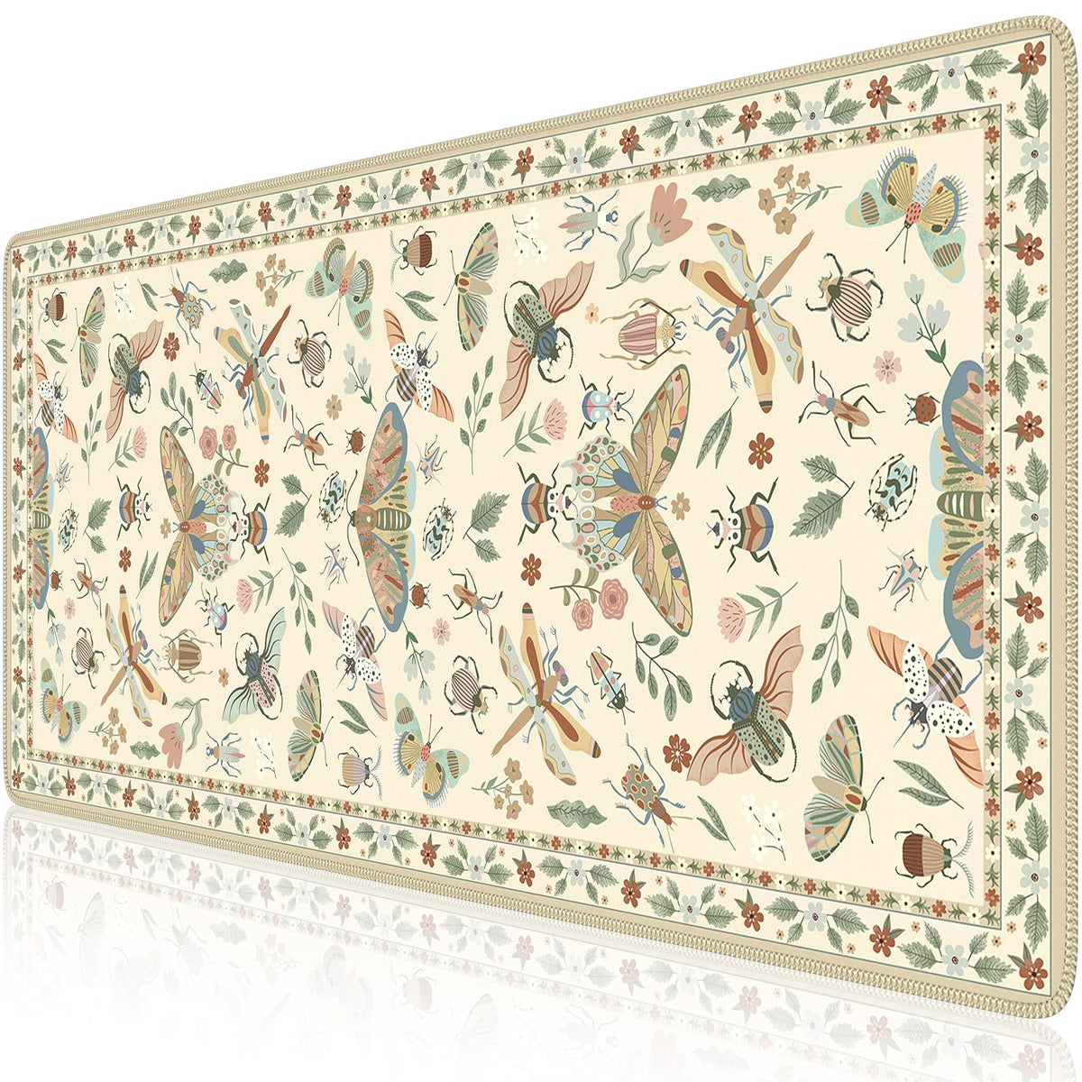 iCasso Beige Large Mouse Pad, Desk Matt for Desktop