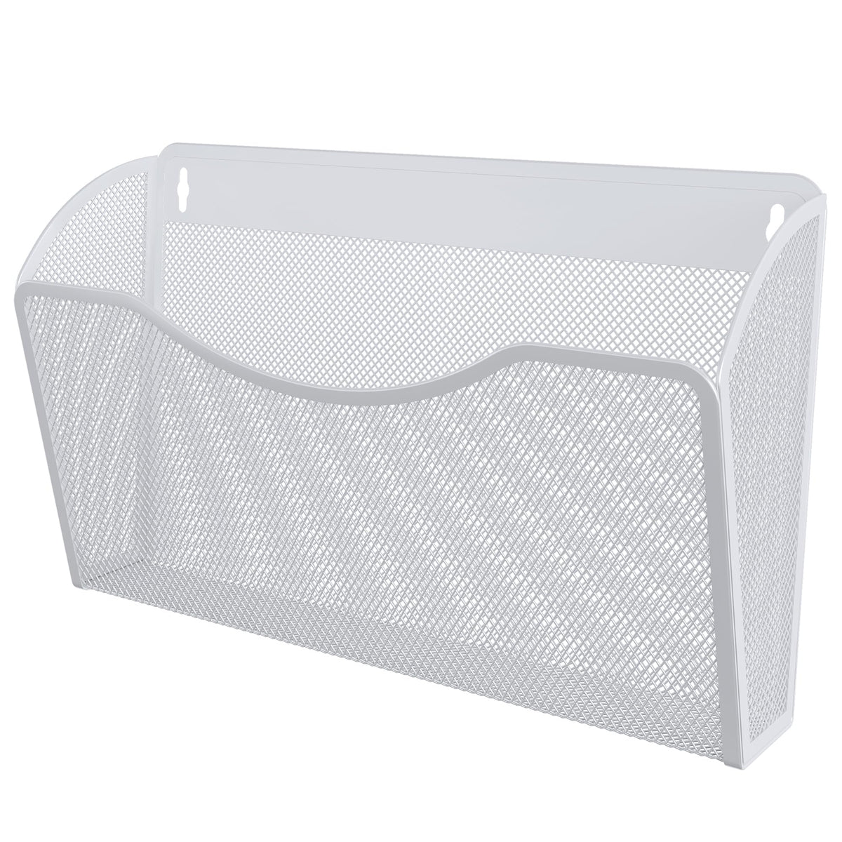 EasyPAG Wall File Organizer, Metal Mesh Hanging File Folder Holder for Letter/A4 Size Folders