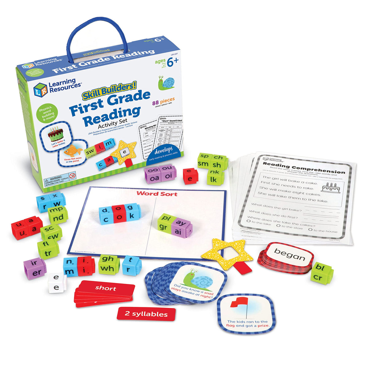 Learning Resources Skill Builders! 1st Grade Reading