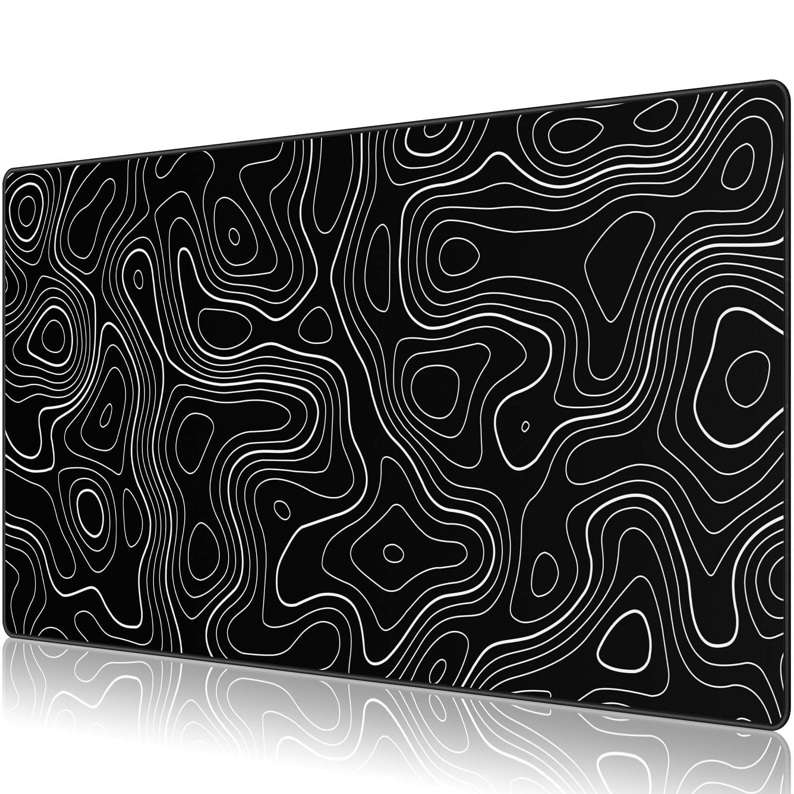 Anpollo Large Gmaing Mouse Pad with Stitched Edges, Superior Micro-Weave Cloth, Non-Slip Base, Size