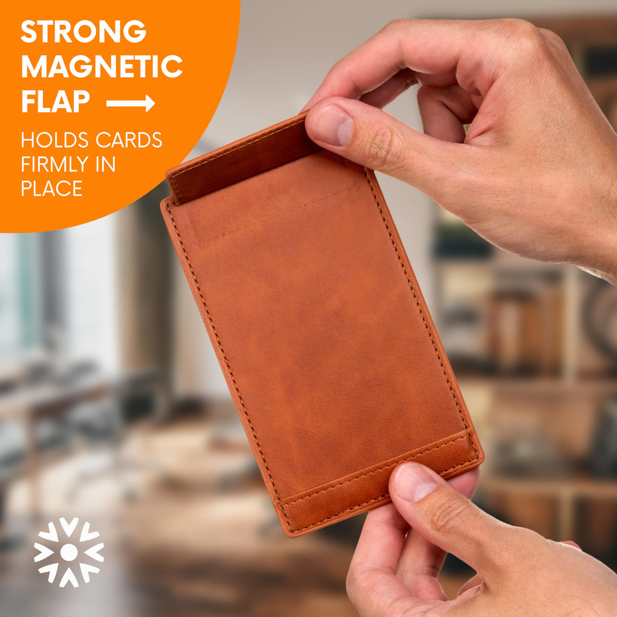 Notsu Note Card Holder Minimalist 3x5 Inch
