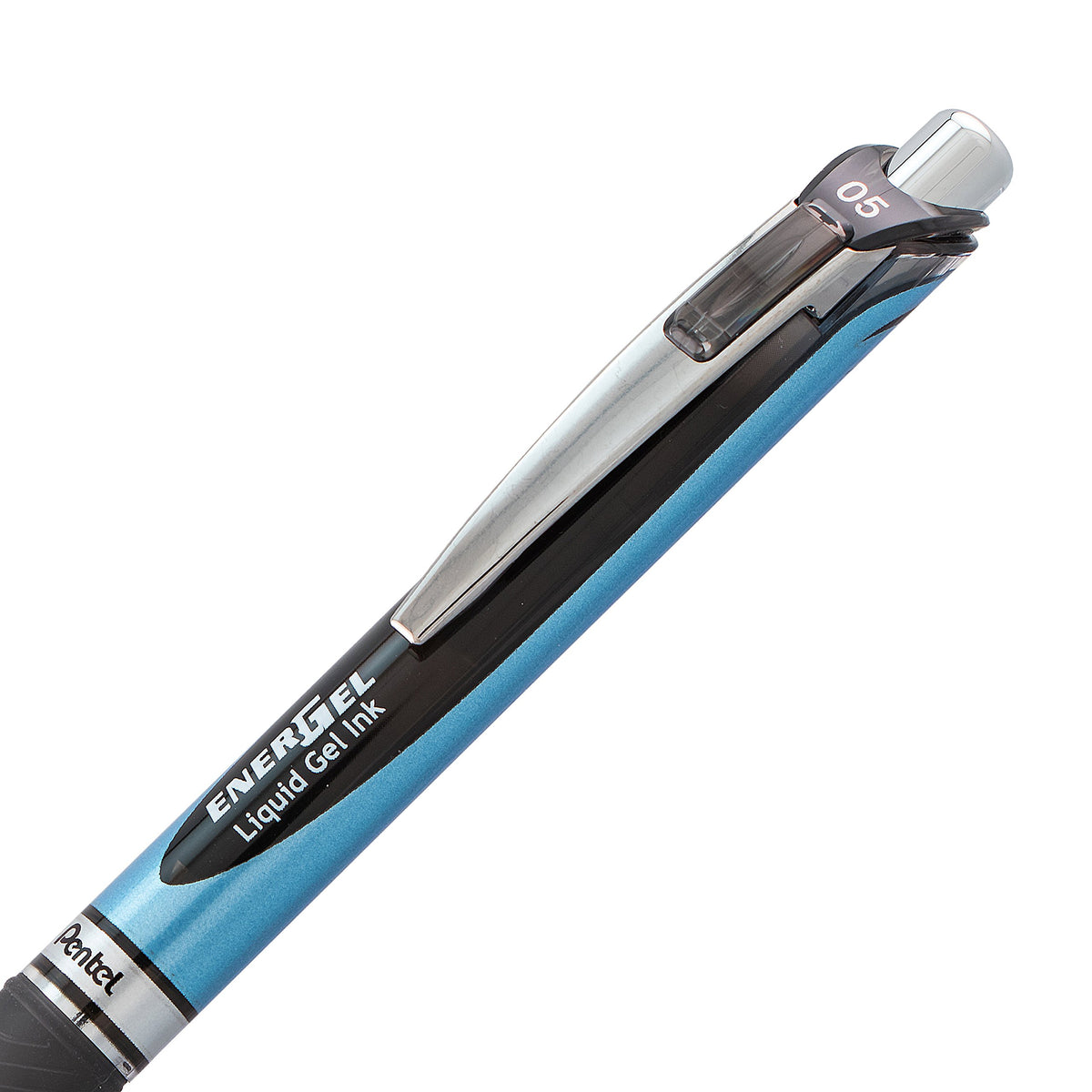 Pentel® EnerGel™ Deluxe RTX Retractable Liquid Gel Pens, Fine Point, 0.5 mm, 54% Recycled, Blue