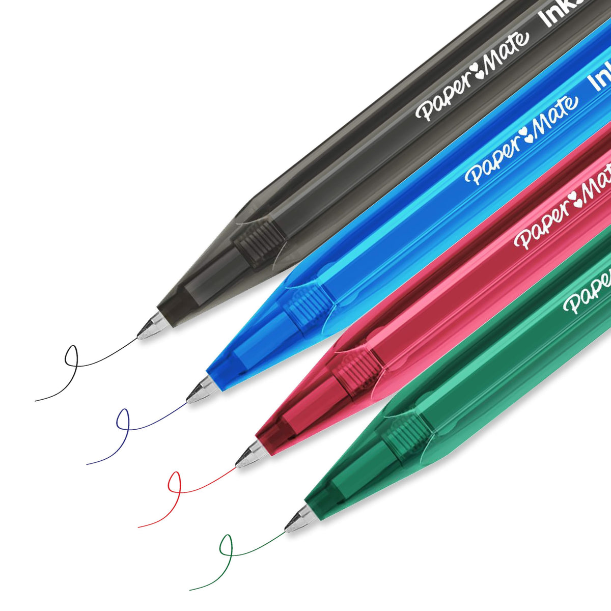 Paper Mate InkJoy 100RT Retractable Ballpoint Pens | Medium Point (1.0mm) | Black | 100 Count