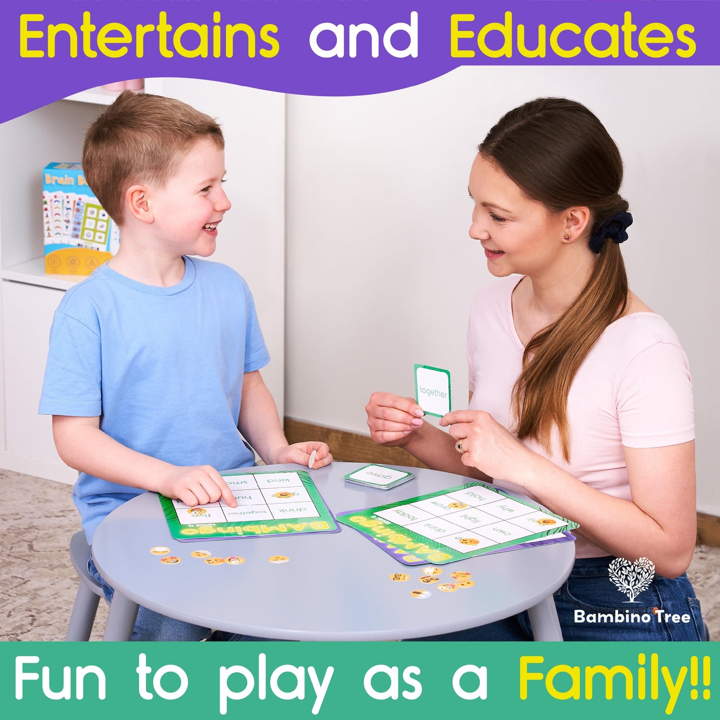 THE BAMBINO TREE Sight Word Bingo Game Level 3 & 4 - Learn to Read Vocabulary for 1st 2nd 3rd Grade