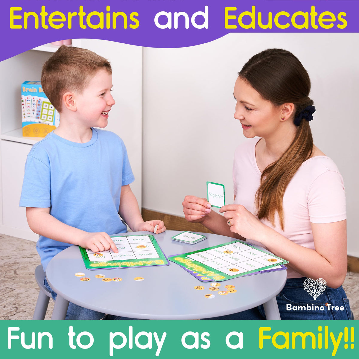 THE BAMBINO TREE Sight Word Bingo Game Level 3 & 4 - Learn to Read Vocabulary for 1st 2nd 3rd Grade