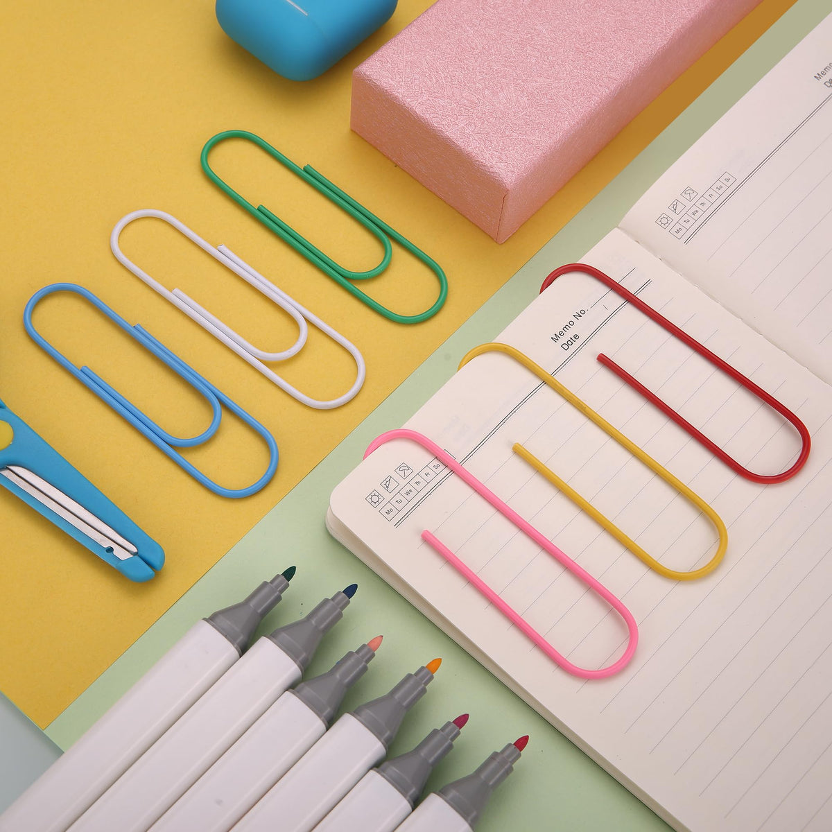 Jumbo Paper Clips,4 Inch Cute Paper Clips Large,30-Pack Paperclips for Paperwork Ideal for