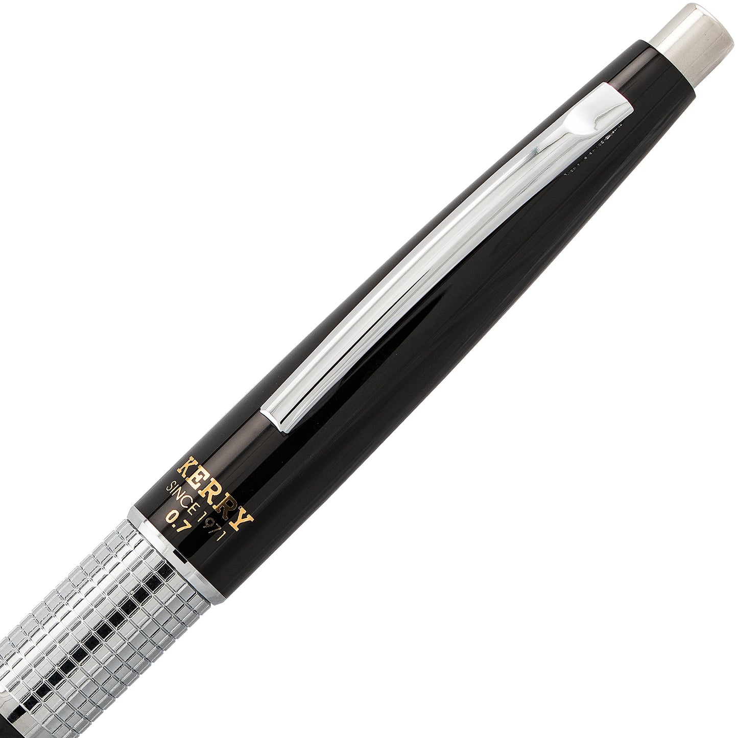 Pentel Sharp Kerry Mechanical Pencil (0.7mm), Black Barrel, 1 Pencil (P1037A)