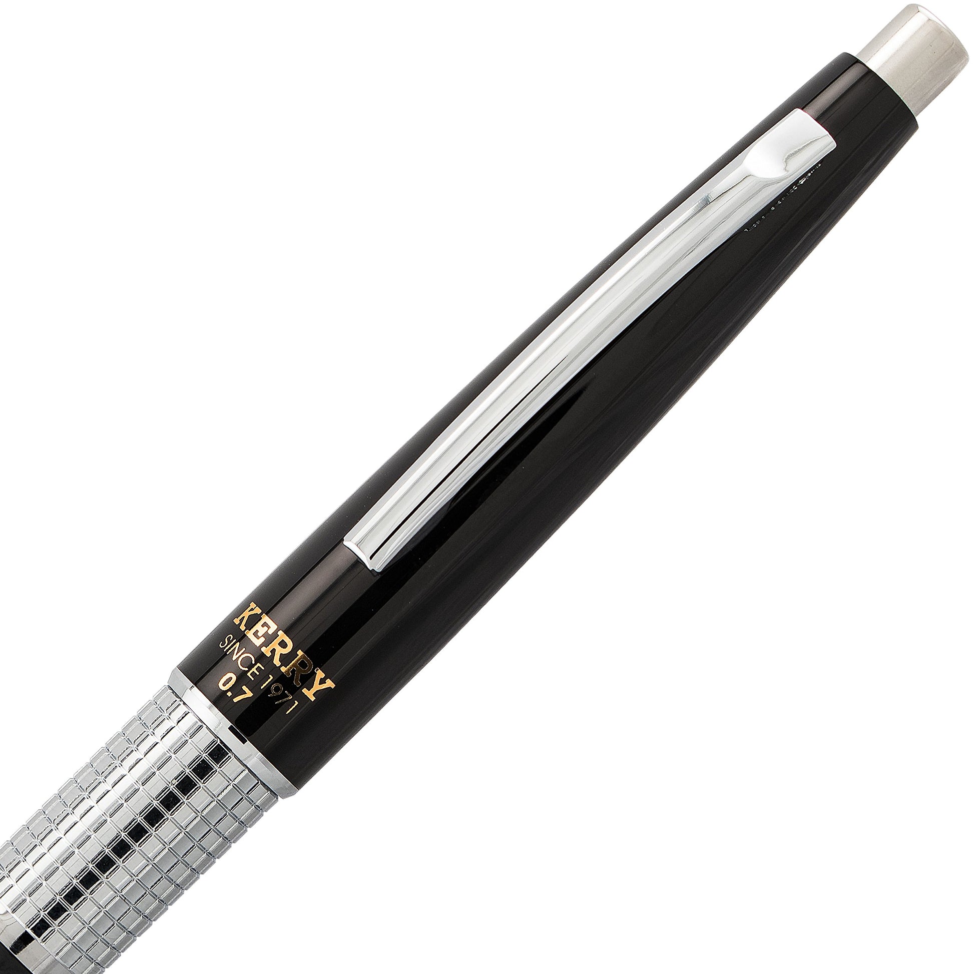 Pentel Sharp Kerry Mechanical Pencil (0.7mm), Black Barrel, 1 Pencil (P1037A)
