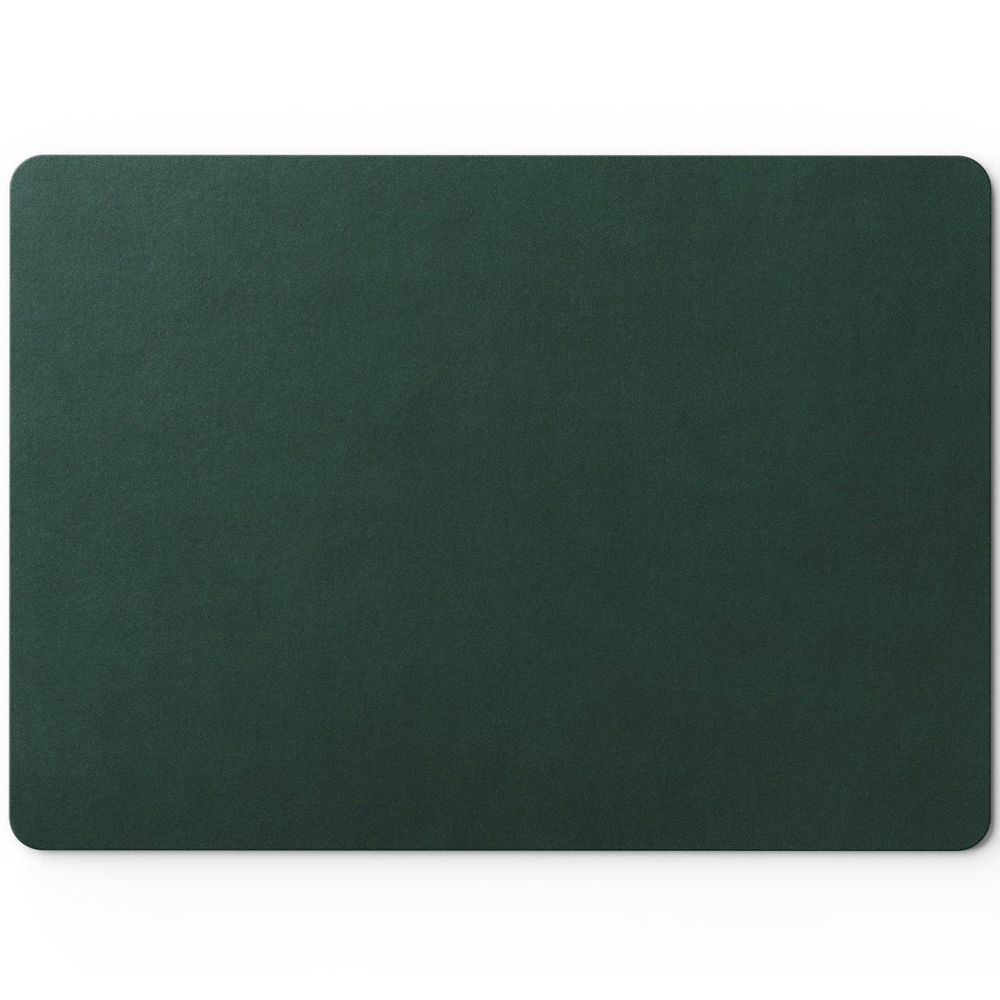 Nekmit Leather Desk Blotter Pad 17 x 12 Inches, Flat, Non-Slip, Waterproof, Green