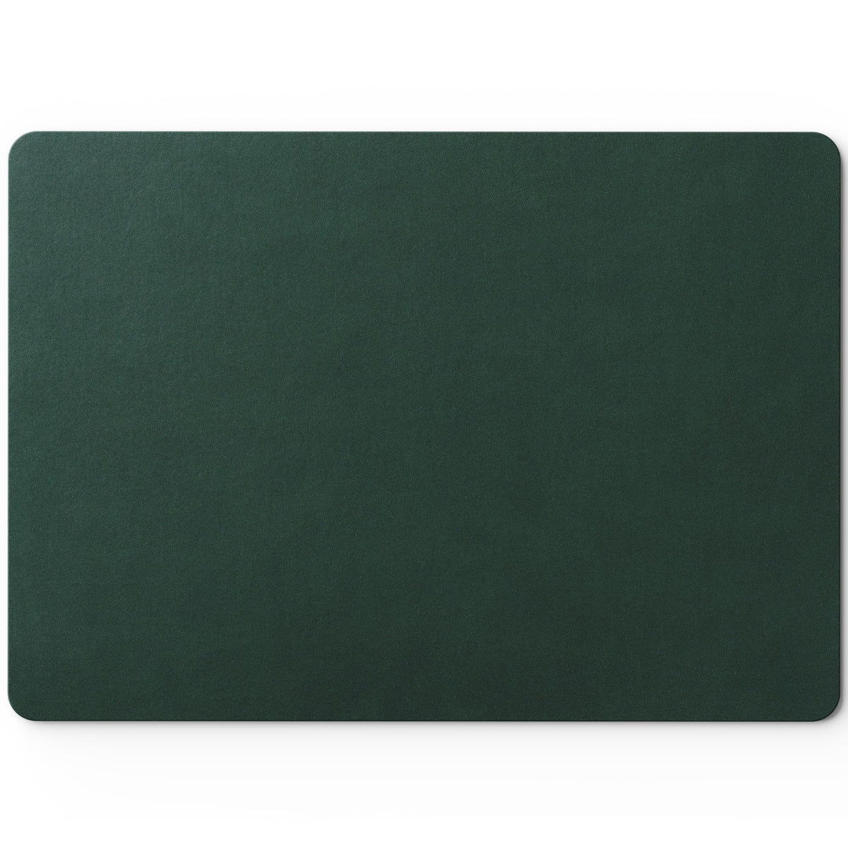 Nekmit Leather Desk Blotter Pad 17 x 12 Inches, Flat, Non-Slip, Waterproof, Green