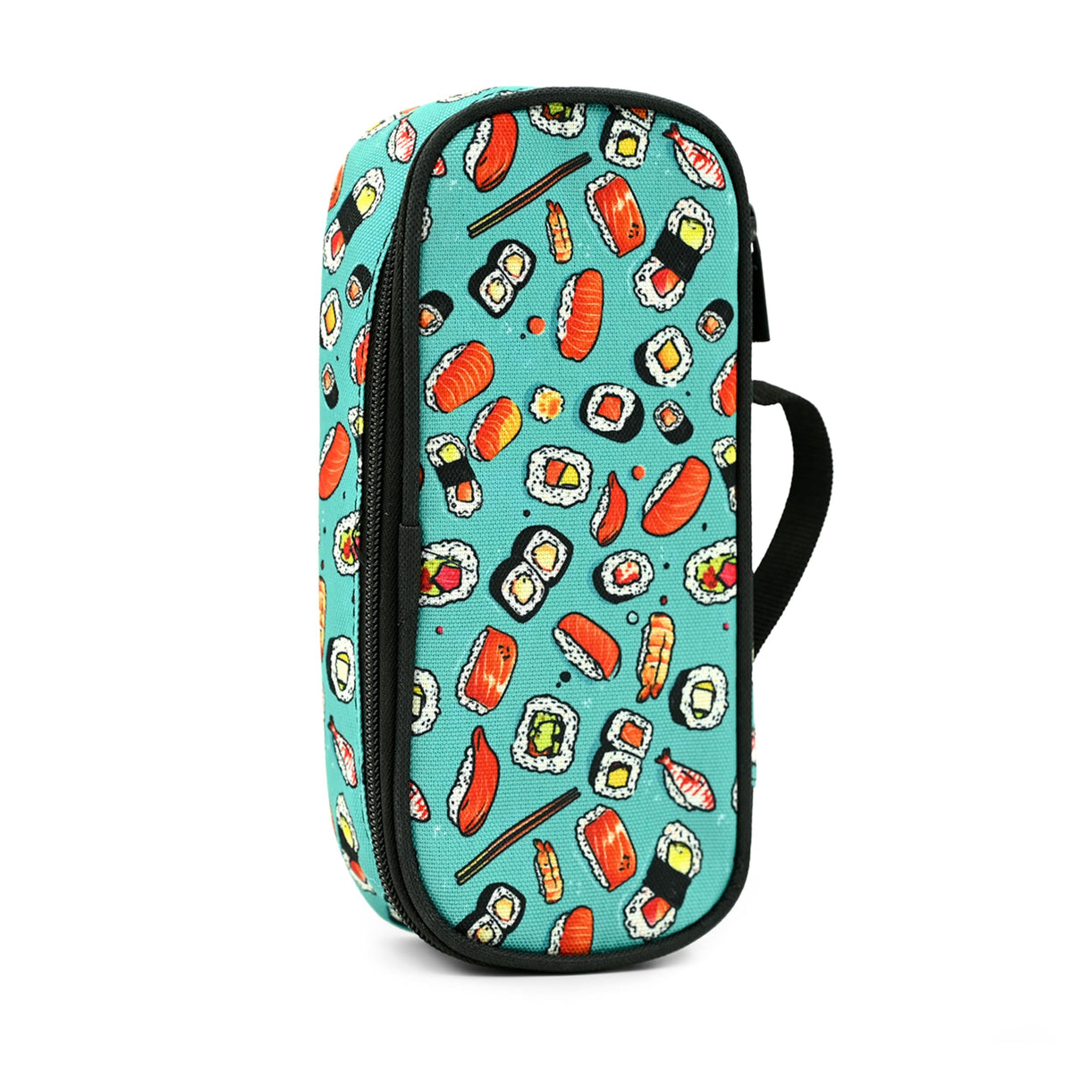 Droerfes Sushi Pencil Case Pencil Pouch Large Capacity Pen Bag School Office Organizer Stationery
