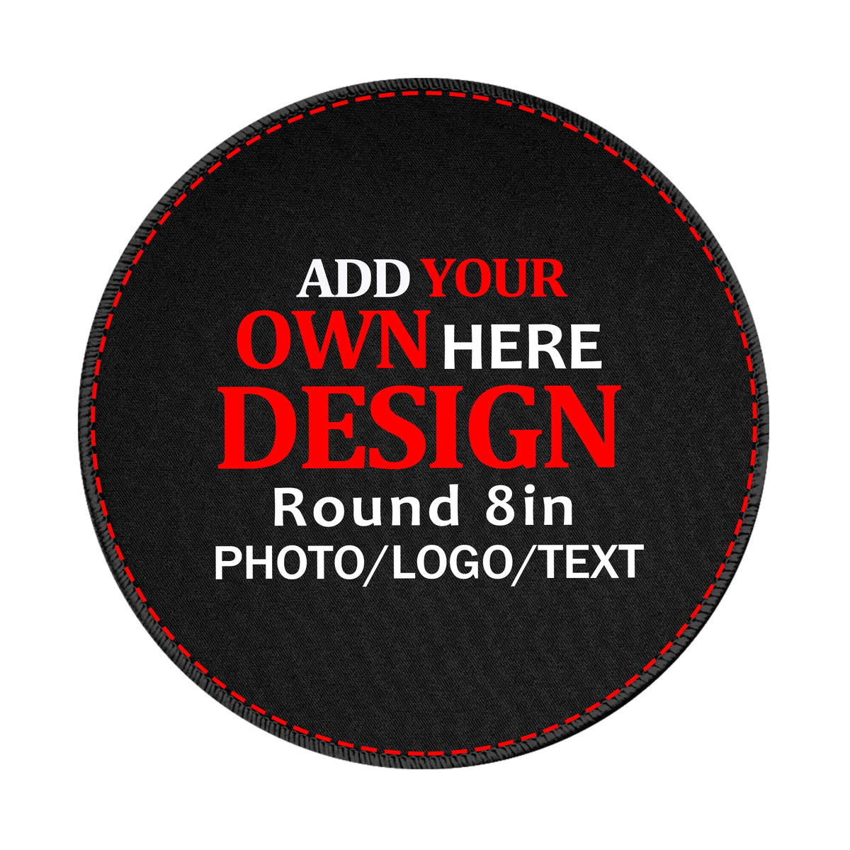 Custom Mouse Pad Personalized Add Your Own Photo Picture Text Mouse Mat with Anti-Slip Rubber Base