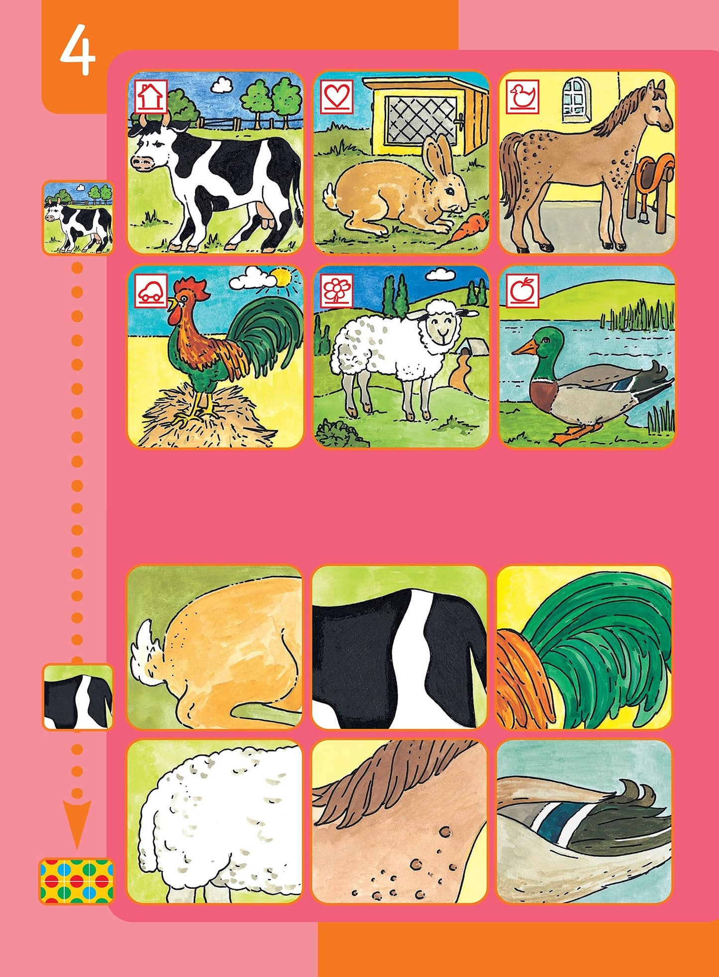 LÜK. Bambino. Tiere auf dem Bauernhof