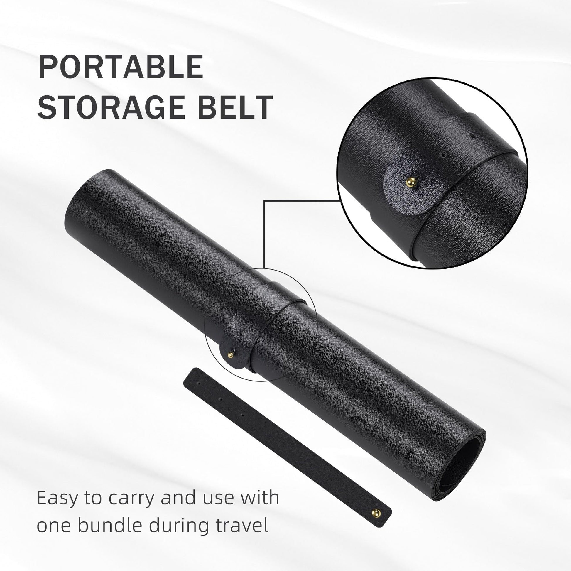 A91 Leather Durable PU Desk Pad - Waterproof, Office Desk Mat & Mouse Pad - Large 31.5" x 15.7"
