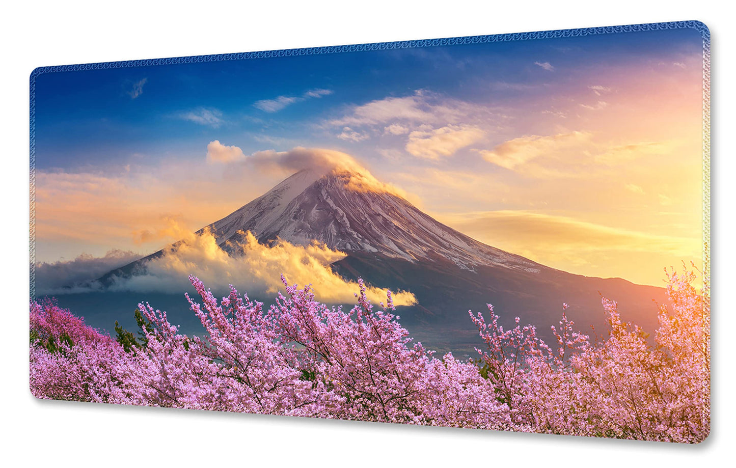 Meffort Inc XXL Mouse Pad Thick Water Resistance Desk Mat with Non-Slip Rubber Pad for Home Office