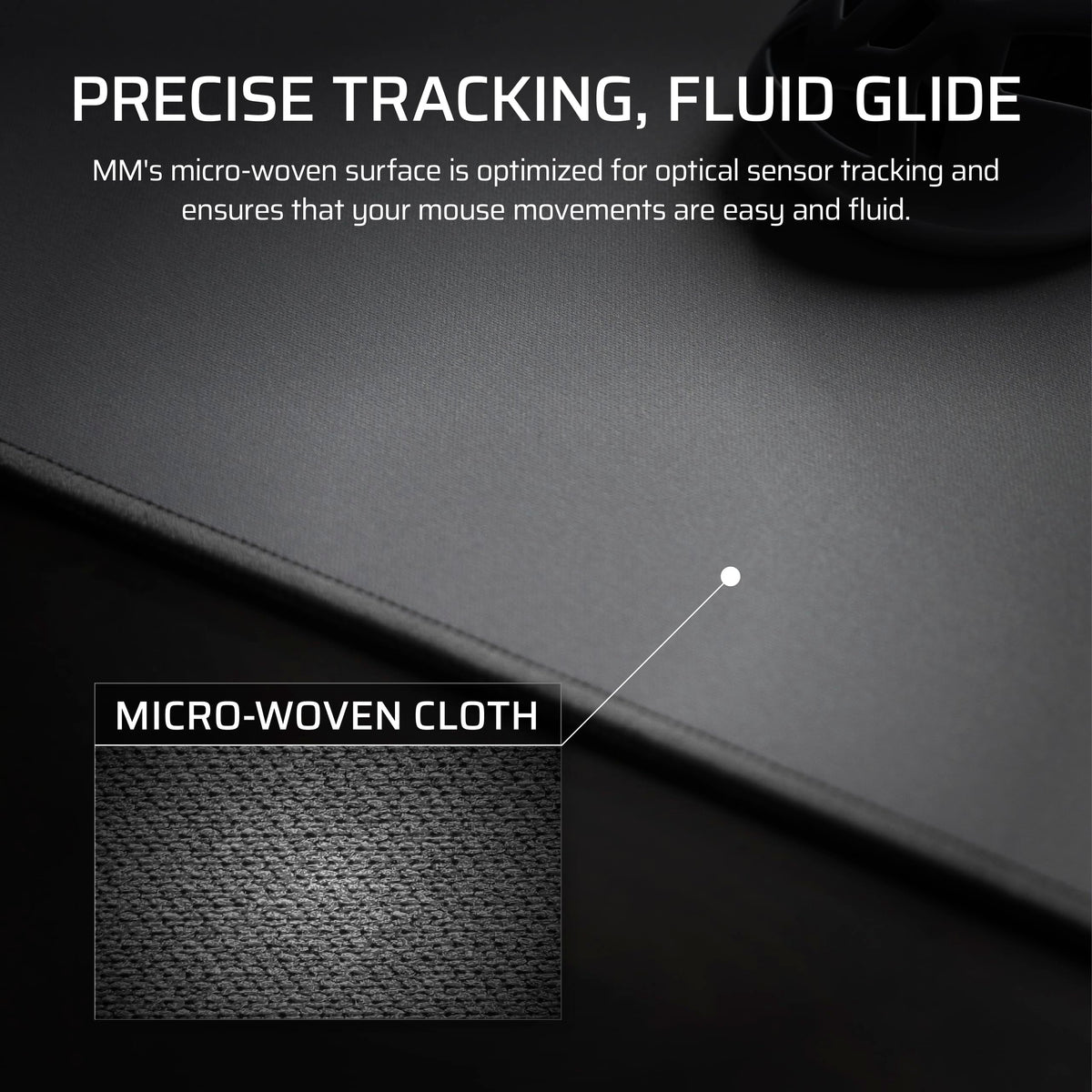 Corsair MM Anti-Fray Cloth Gaming Mouse Pad – Gray