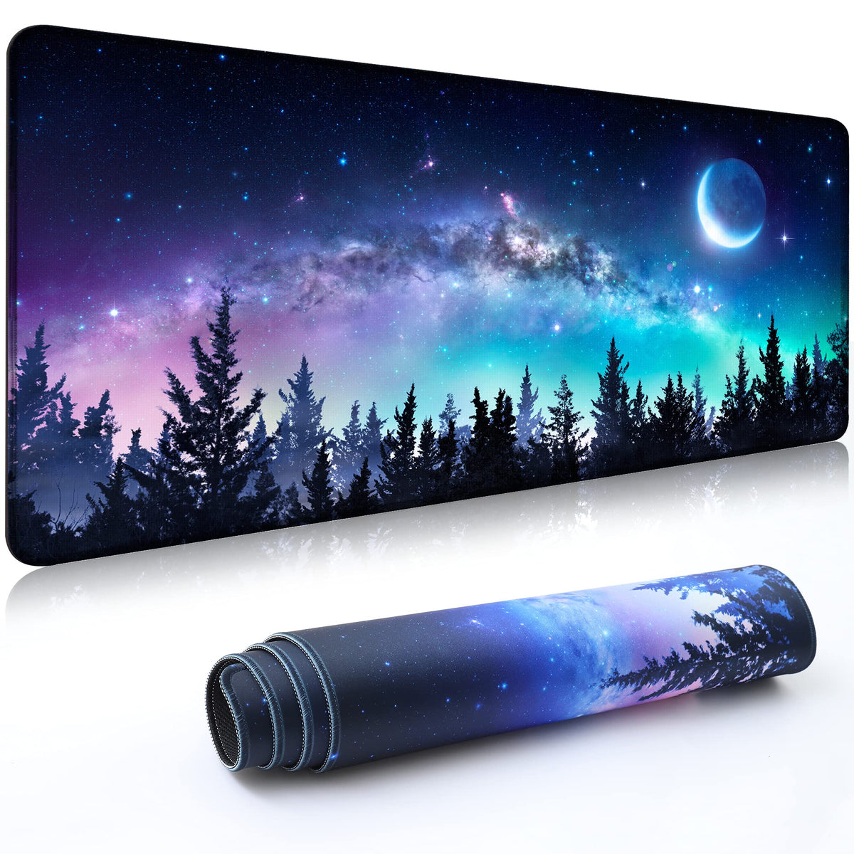Wiabsi Desk Mat Pad,Large XXL Extended Mouse Pad Mat for Desktop Keyboard
