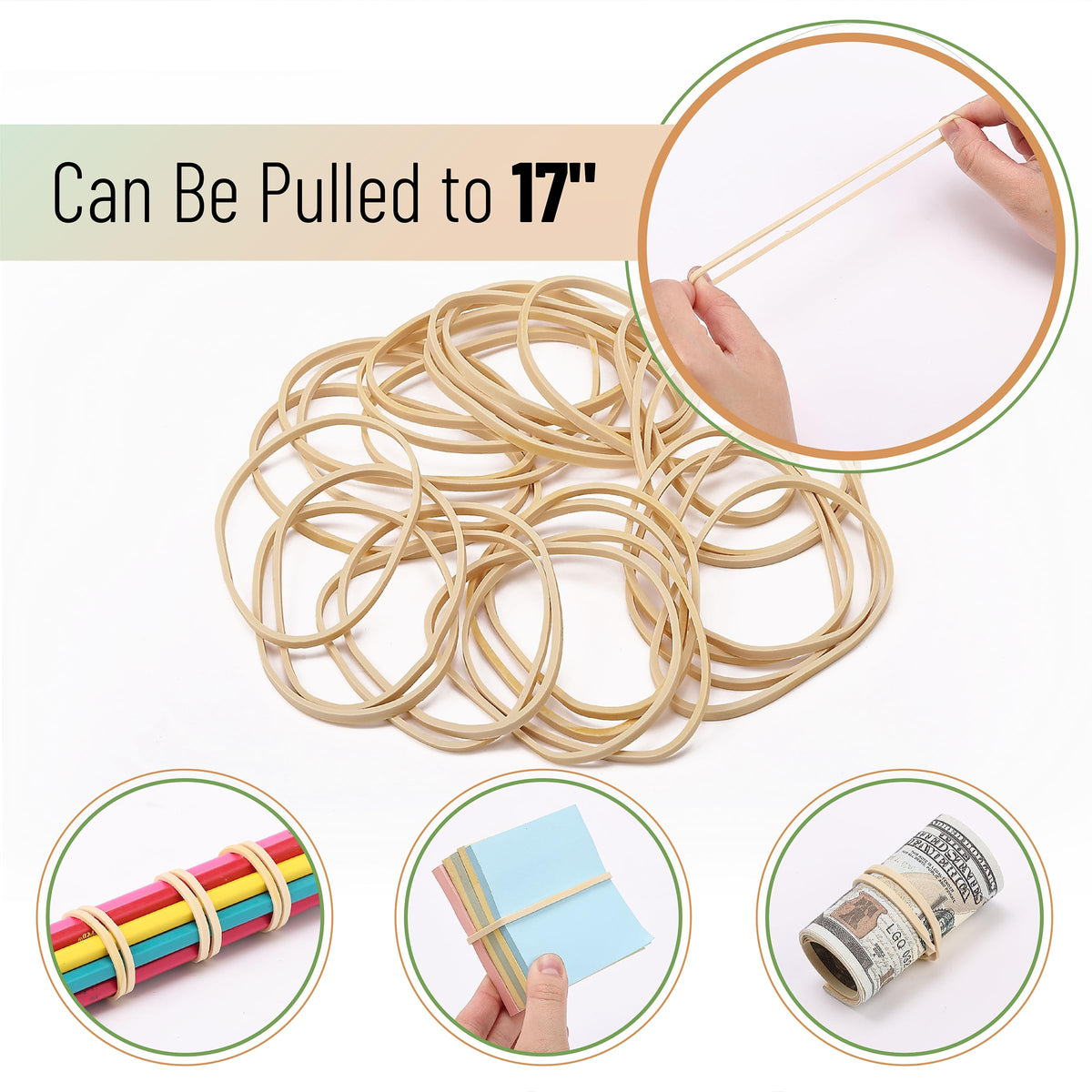 Mr. Pen- Assorted Binder Clips, Paper Clips, Rubber Bands