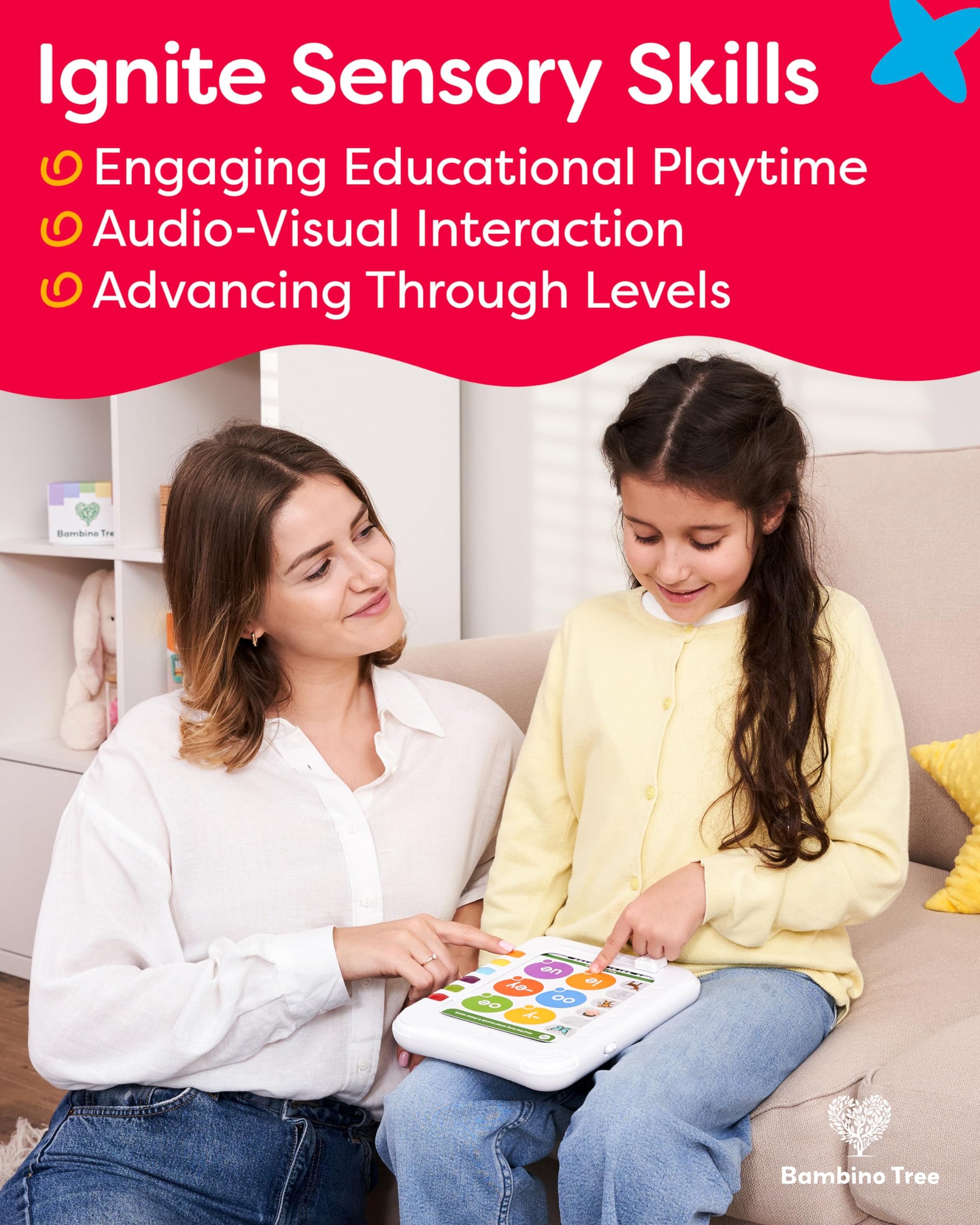 Phonics Machine Learning Pad - Electronic Reading Game for Kids Age 5-11 - Learn to Read with 720