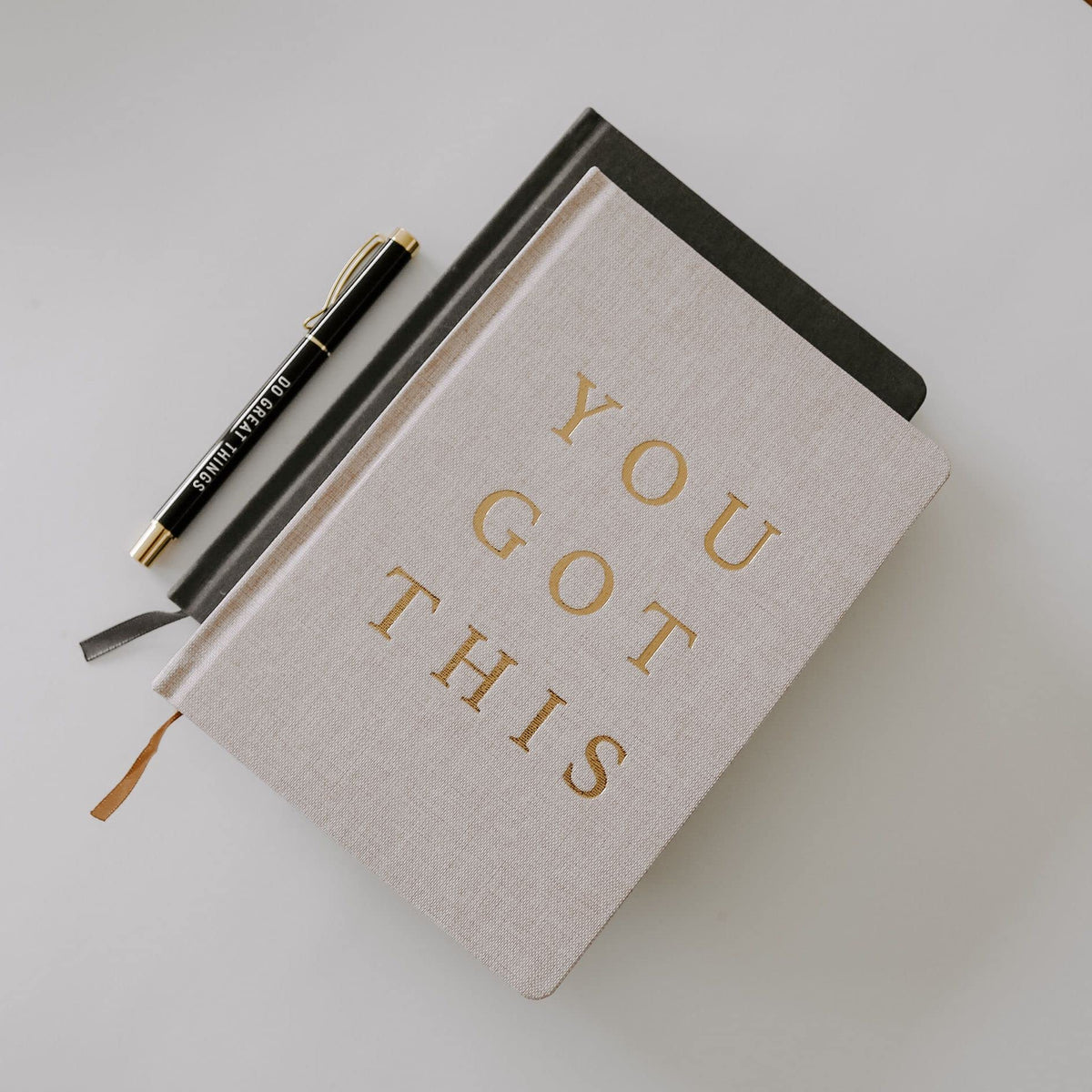 Sweet Water Decor Cute Motivational Lined Composition Notebook for Women, 100 Ruled Pages for