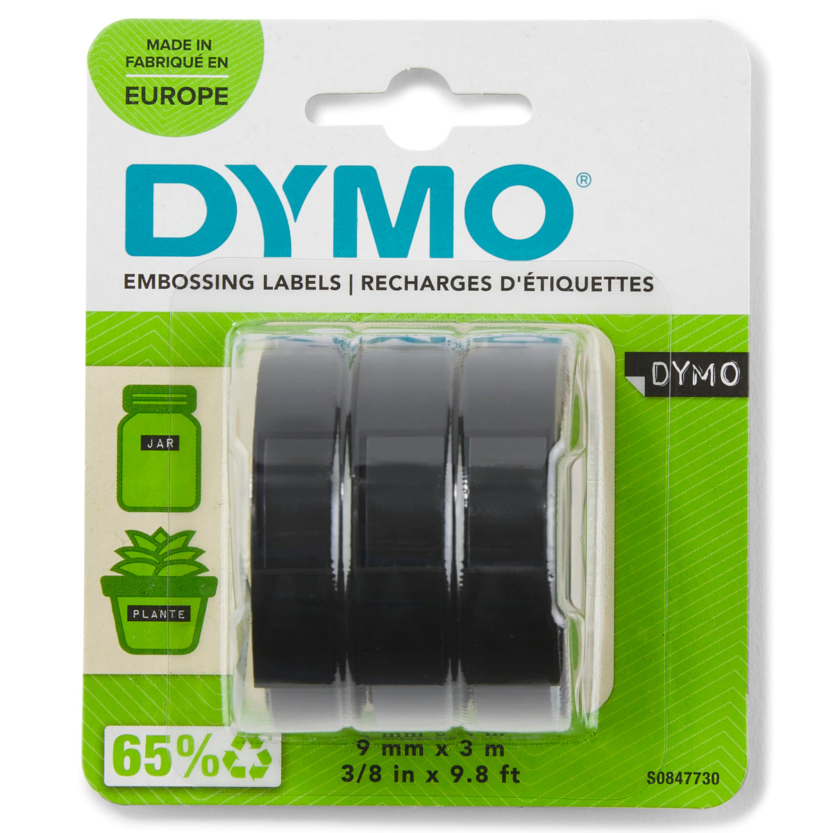 Dymo Embossing Tape_P Pack of 3