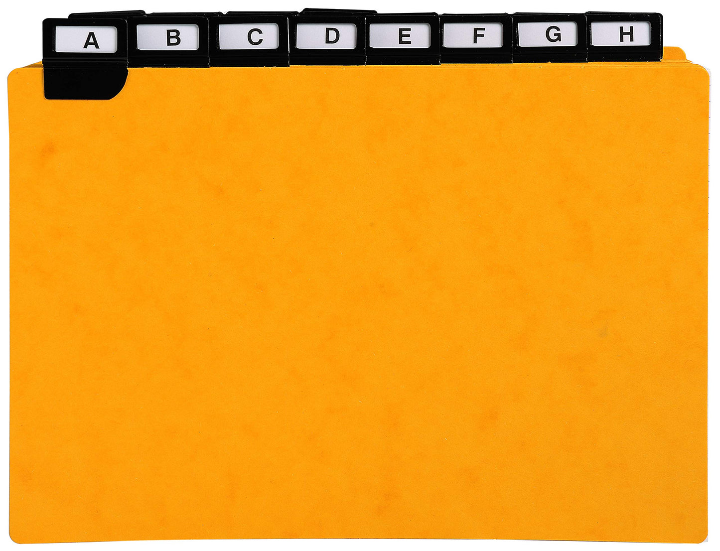 Exacompta - Ref 13758E - Alphabetical Record Card Inserts - A5 (148 x 210mm), 425gsm Card, Metallic