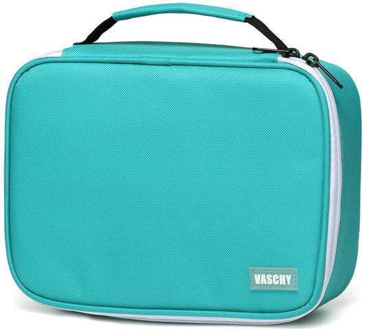 VASCHY Large Pencil Case, Art Color Pencils Pouch with Detachable Layers Multiple Zip Pockets for