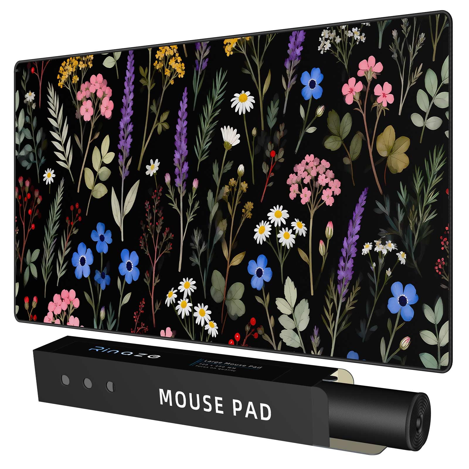 Rinaze Large Gaming Mouse Pad, Extended Mousepad with Superior Micro-Weave Cloth, Comfortable Desk