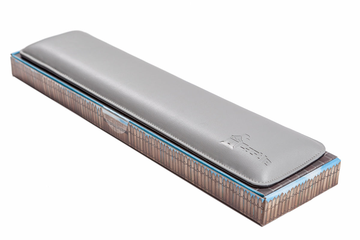 Bailey Full Size by Castle - Leather Ergonomic Computer Wrist Rest Pad for Keyboards with Around
