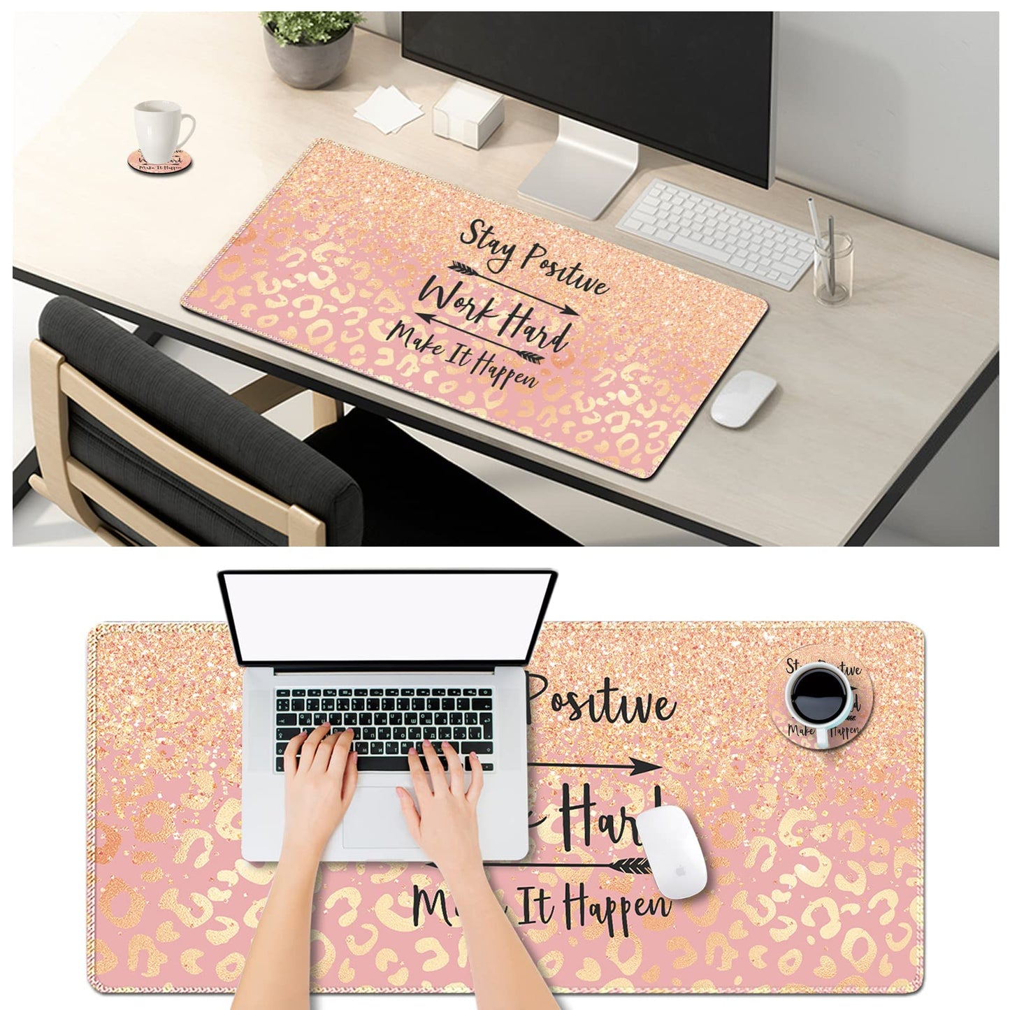ArtSo Large Gaming Mouse Pad Extended Desk Pad XL Keyboard Mat Long Mousepad Decor Writing Pad