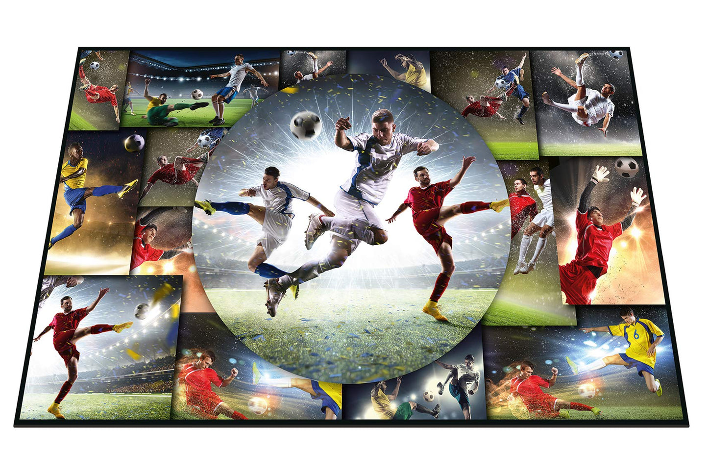 Herma 19378 Desk Mat Non-Slip (55 x 35 cm/Dogs, Motif On Both Sides, for Children 1 Mat Football