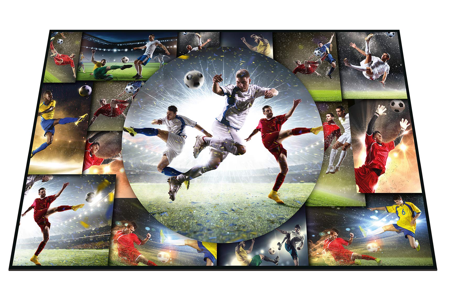 Herma 19378 Desk Mat Non-Slip (55 x 35 cm/Dogs, Motif On Both Sides, for Children 1 Mat Football