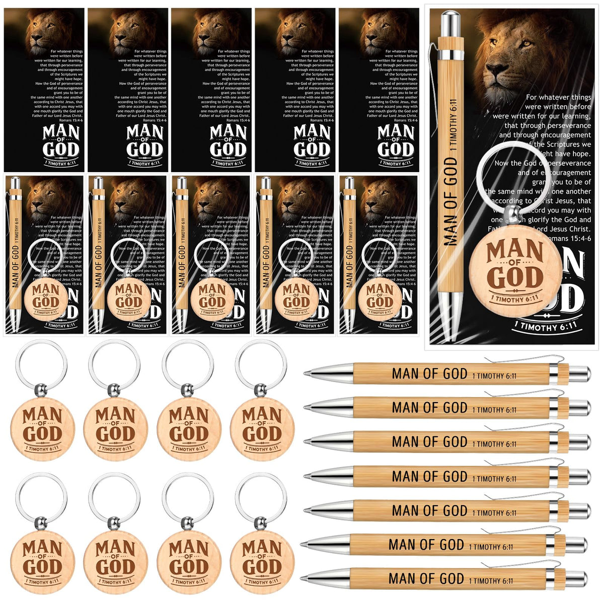 Landical 50 Sets Pastor Appreciation Gifts for Men Christian Pastor Gifts