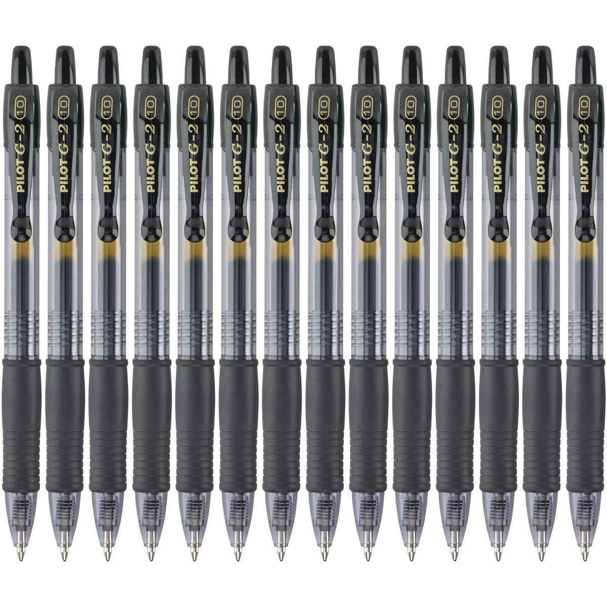 PILOT G2 Premium Gel Pens, Bold Point 1.0mm, Black Ink, 14-Pack