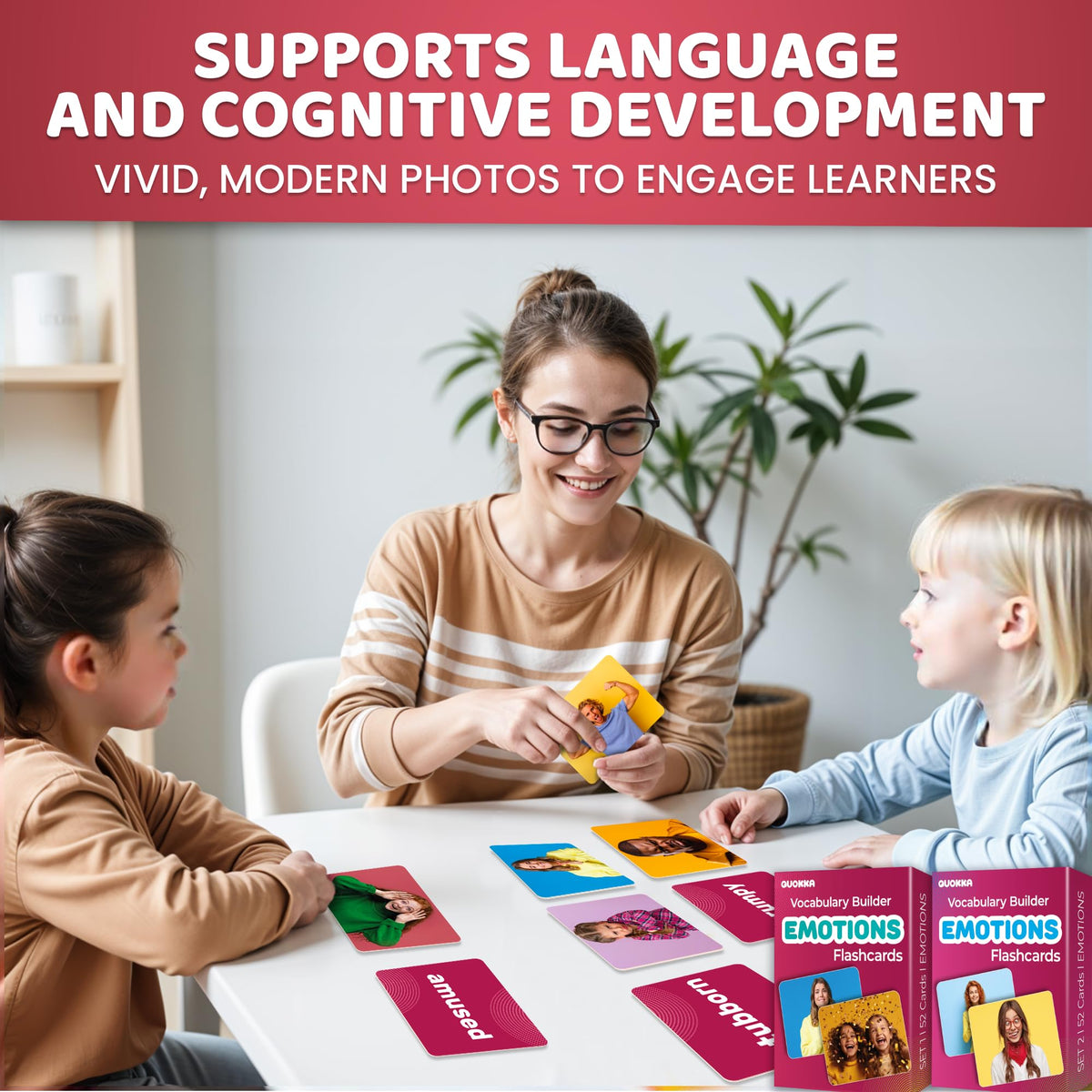 Vocabulary Builder Flash Cards for Kids Ages 4-8 — Speech Therapy Materials