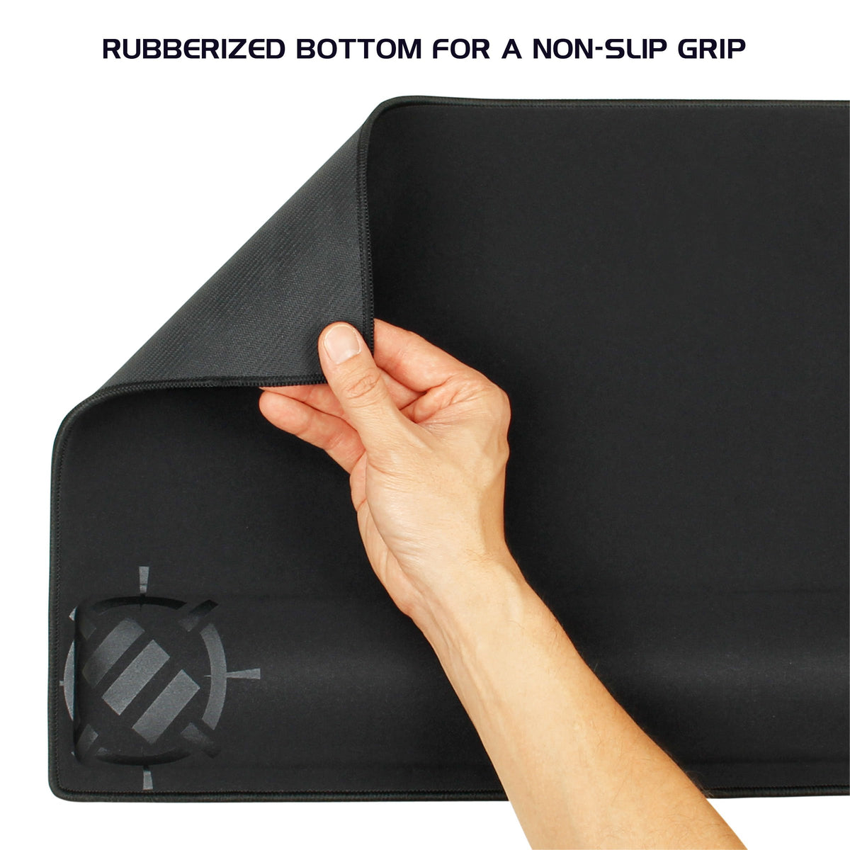 ENHANCE XXL Large Mouse Pad for Desk with 2XL Ergonomic Memory Foam Wrist Rest Support (31.5 x