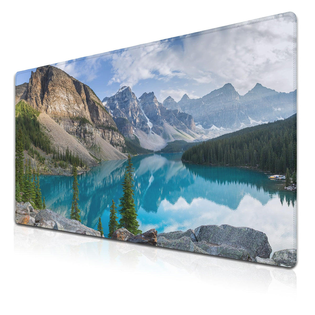 Samgula Gaming Mouse Pad Green Full Mousepad Large Desk Pad Keyboard Mat The Mousepad Non-Slip