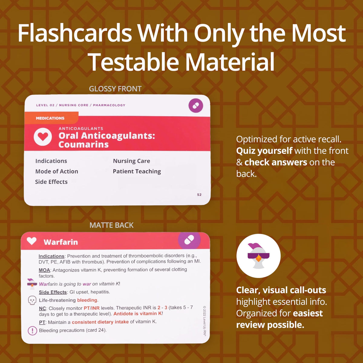 Pharmacology Flash Cards – No Fluff – Nursing School Essentials for Students – 2026-2027 NCLEX ATI