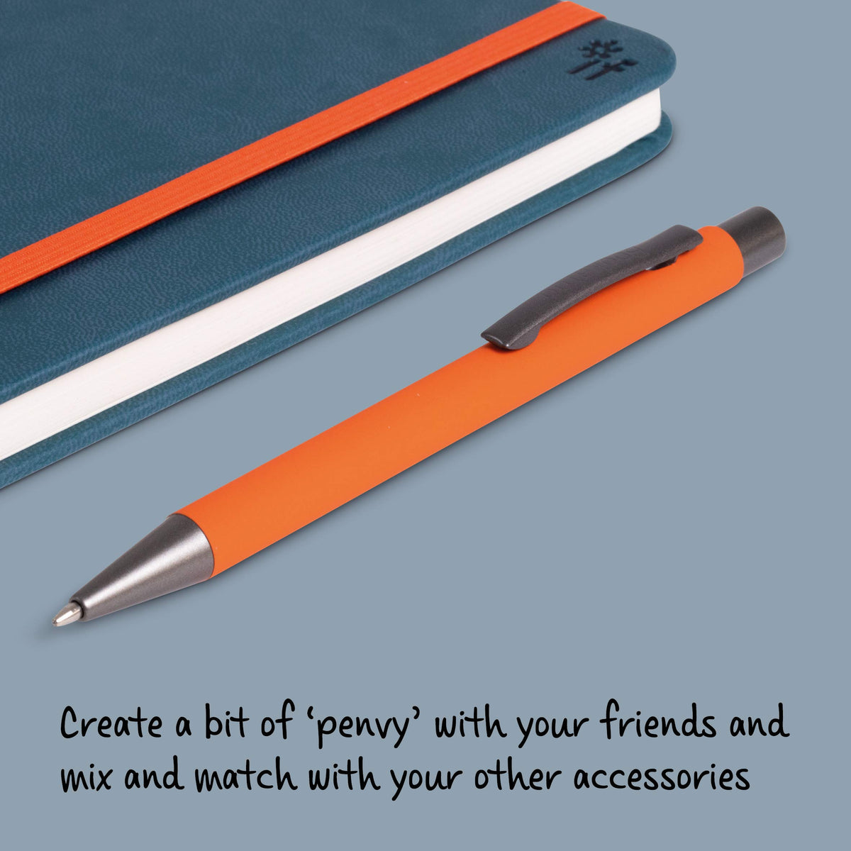 IF Bookaroo Pen, soft touch, colour coated pen with black ink - CHARTREUSE
