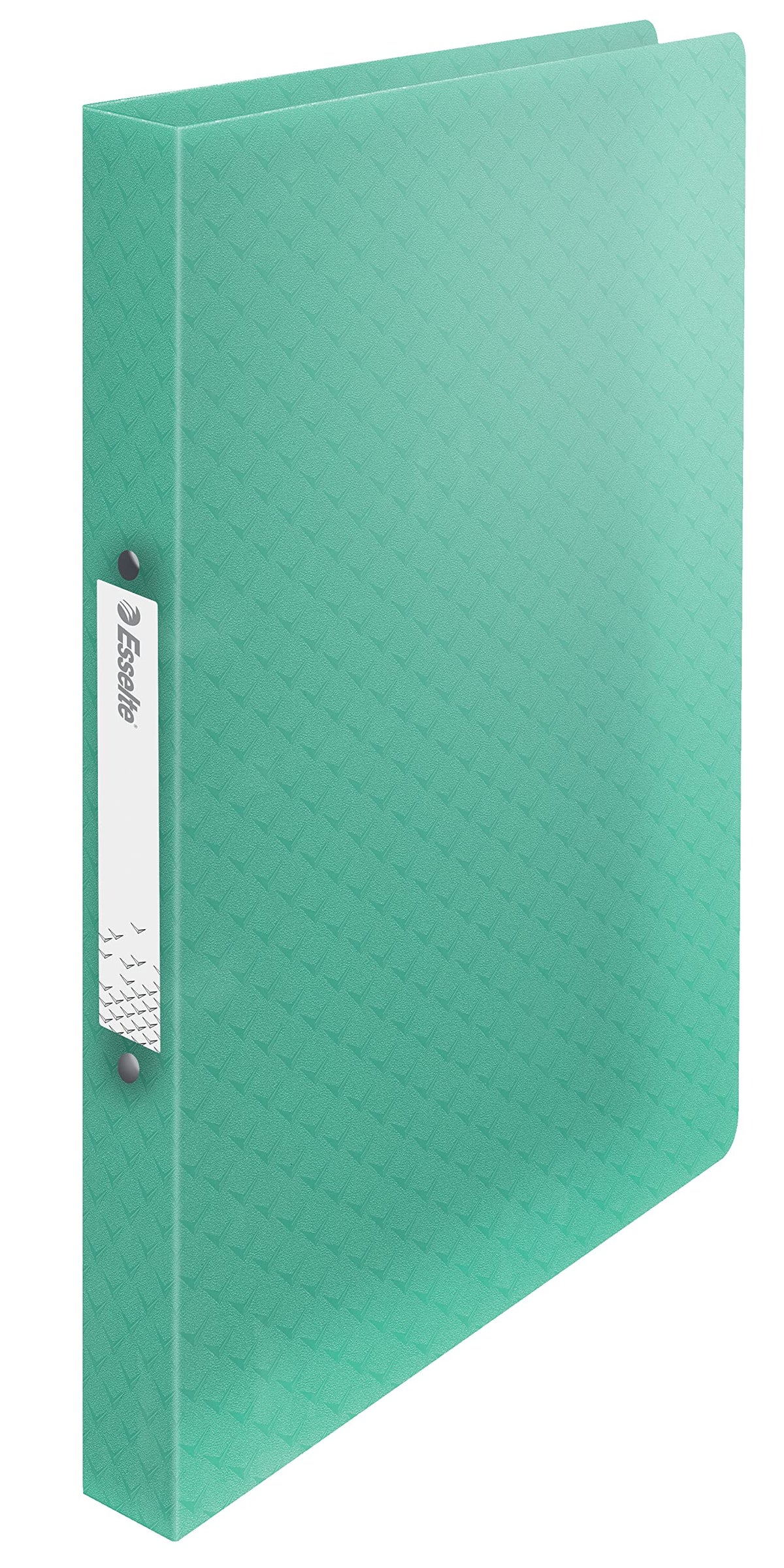 Esselte 2-Ring Binder, Holds up to 140 Sheets, Green, 547yds/12lb(5.44kg) 0.25mm, Single