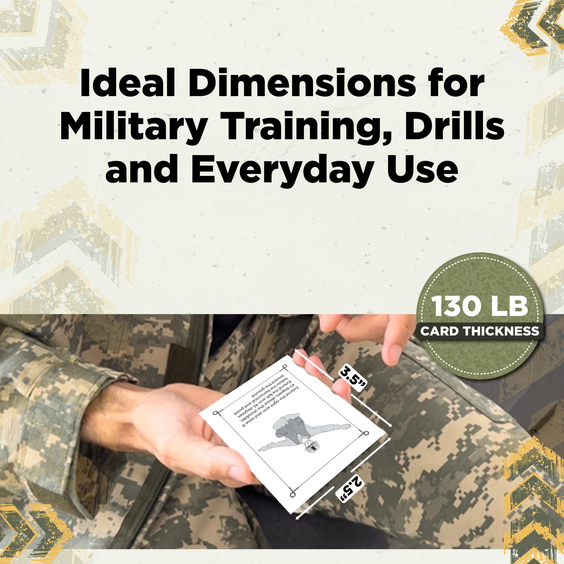 Army Flashcards - Military Hand and Arm Signals | 100 of the Most Important Visual Hand and Arm