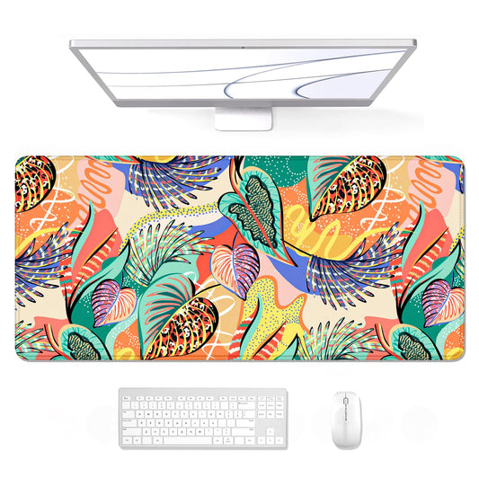 Auhoahsil Desk Mouse Pad, Large Gaming Mousepad, XXL Desk Pad, Extended Long Superior Micro-Weave